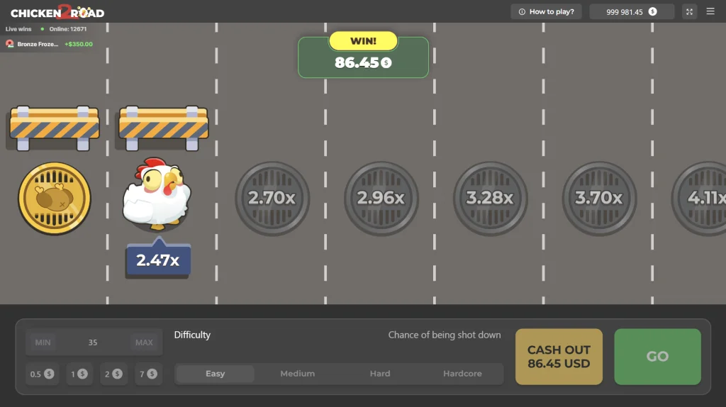 Chicken Road 2 demo game